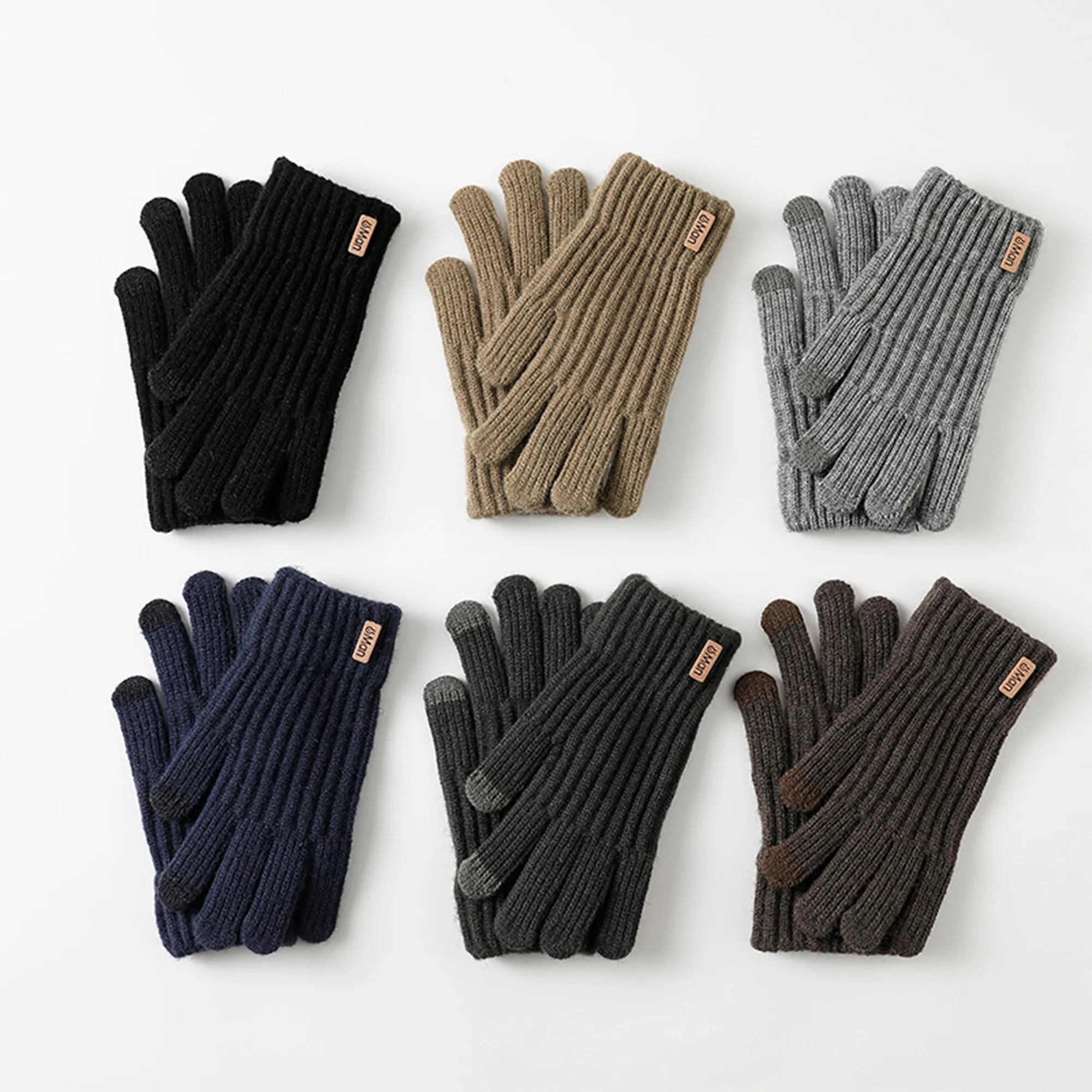 Men Thermal Touchscreen Glove Winter Outdoor Sports Riding 2
