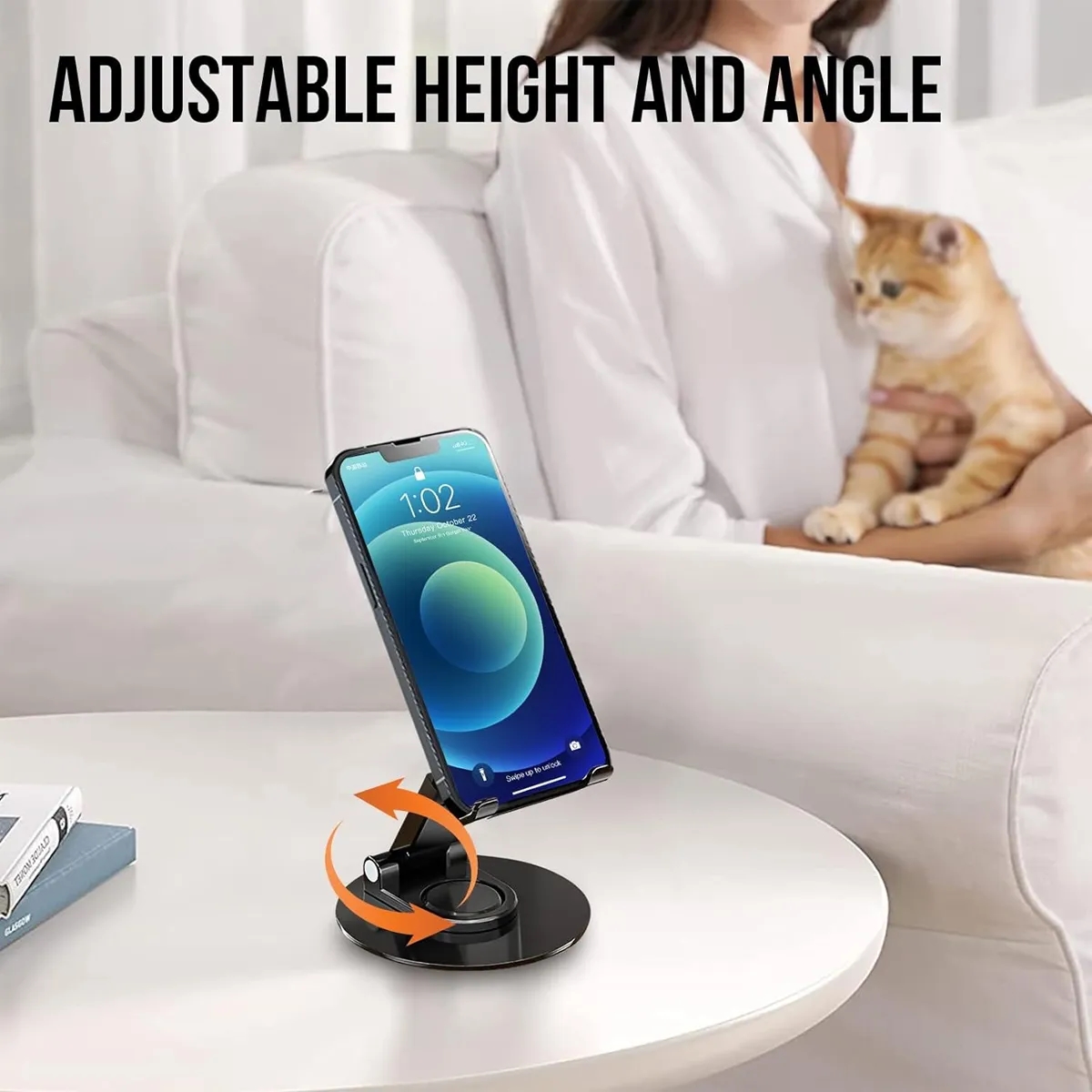 Folding Cell Phone Stand 4