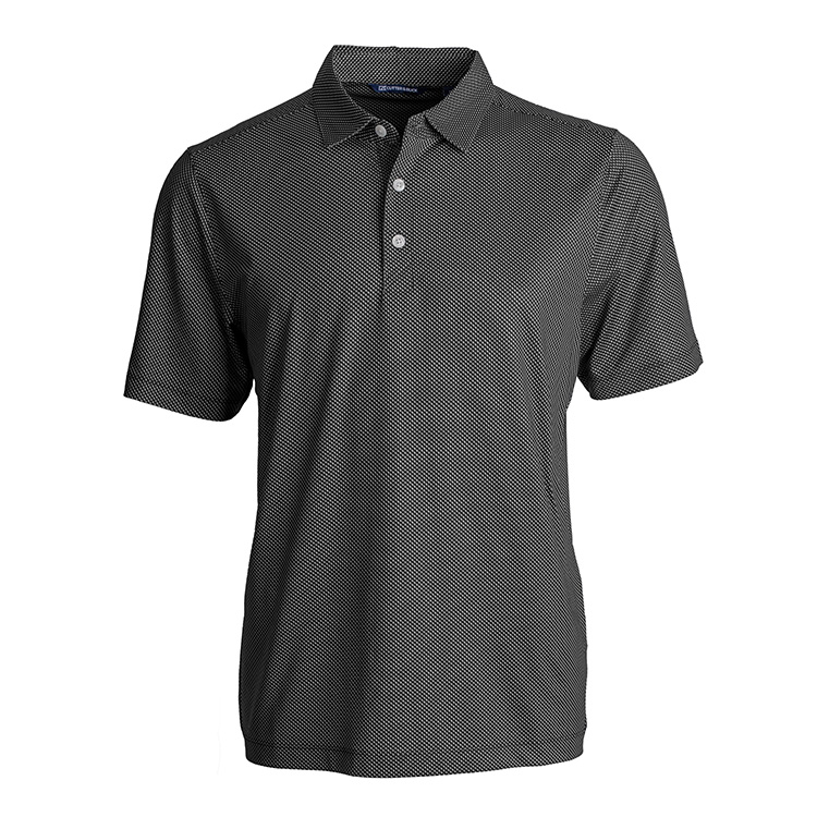 Cutter & Buck Pike Eco Symmetry Print Stretch Recycled Polo 2