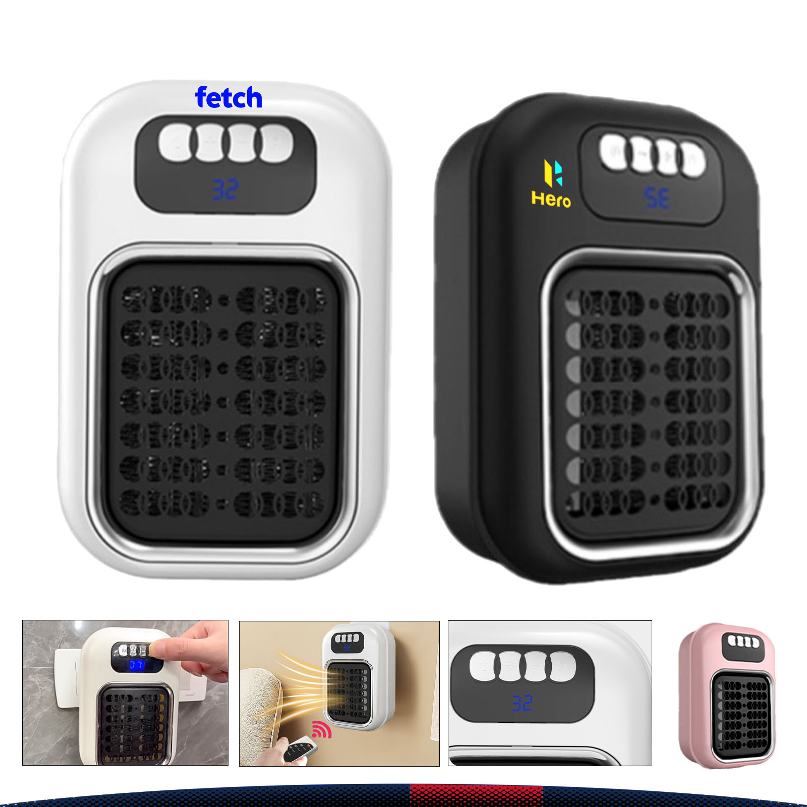 Lambert 2in1 Waterproof Space Heater 2