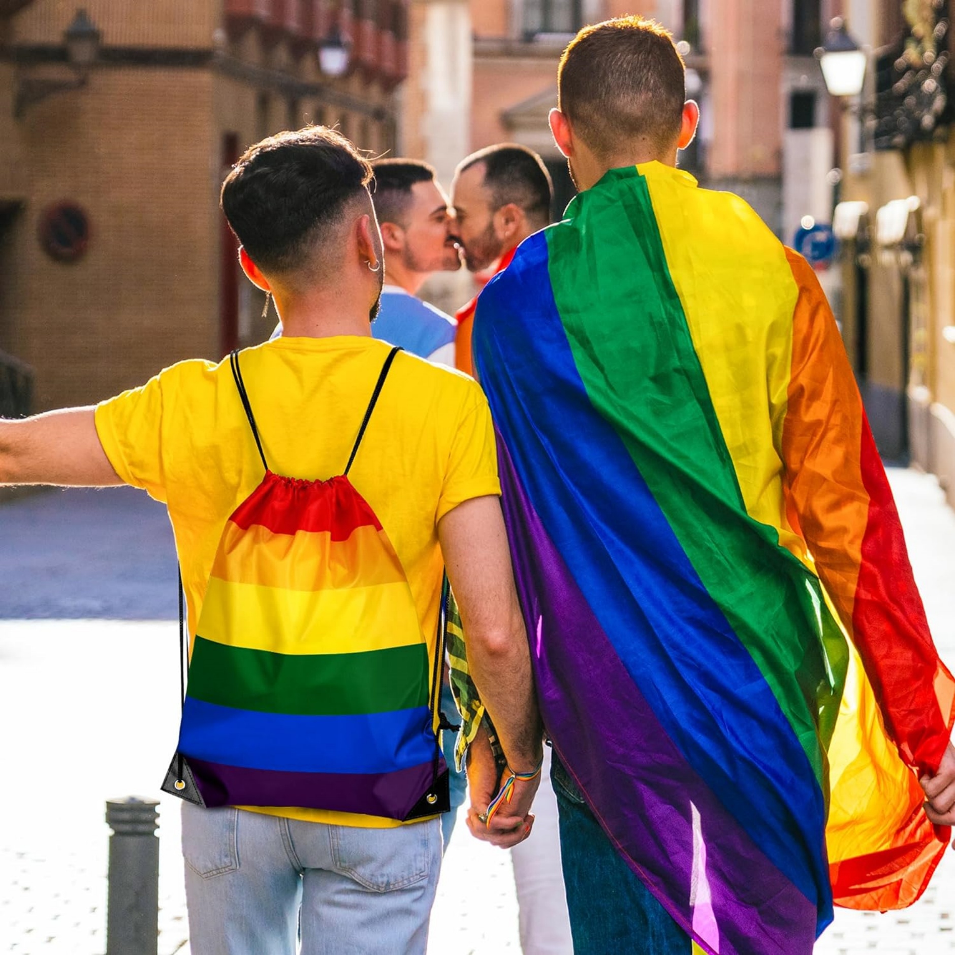 LGBT Gay Pride Drawstring Bag 1