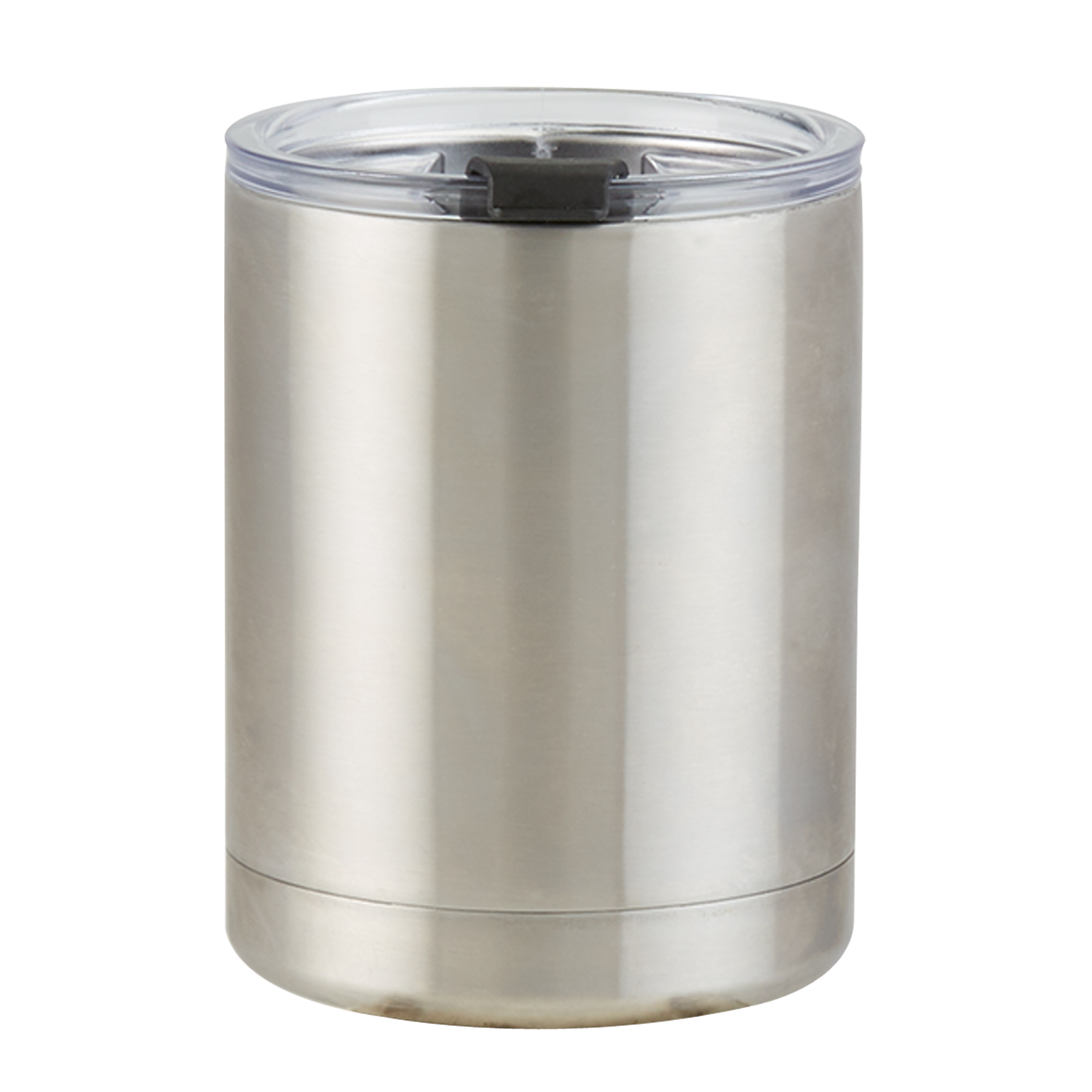 Low Ball Stainless Steel Tumbler with Lid, 10 oz. 3
