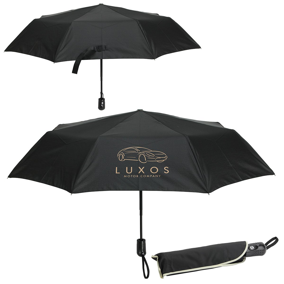 Horizon 44" Arc Auto Open + Close Portable Umbrella 28