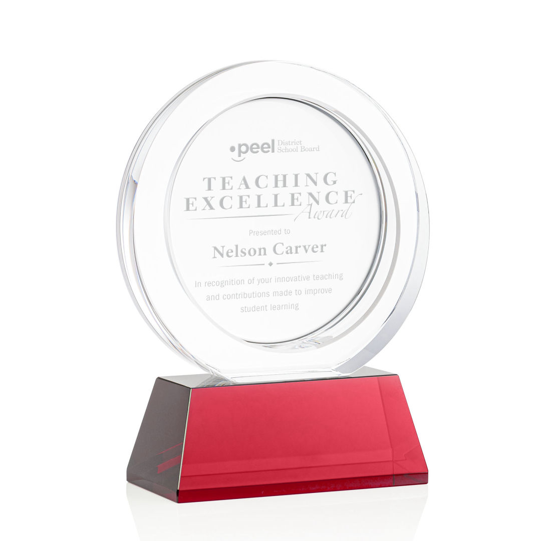 Templeton Award on Base - Red 9