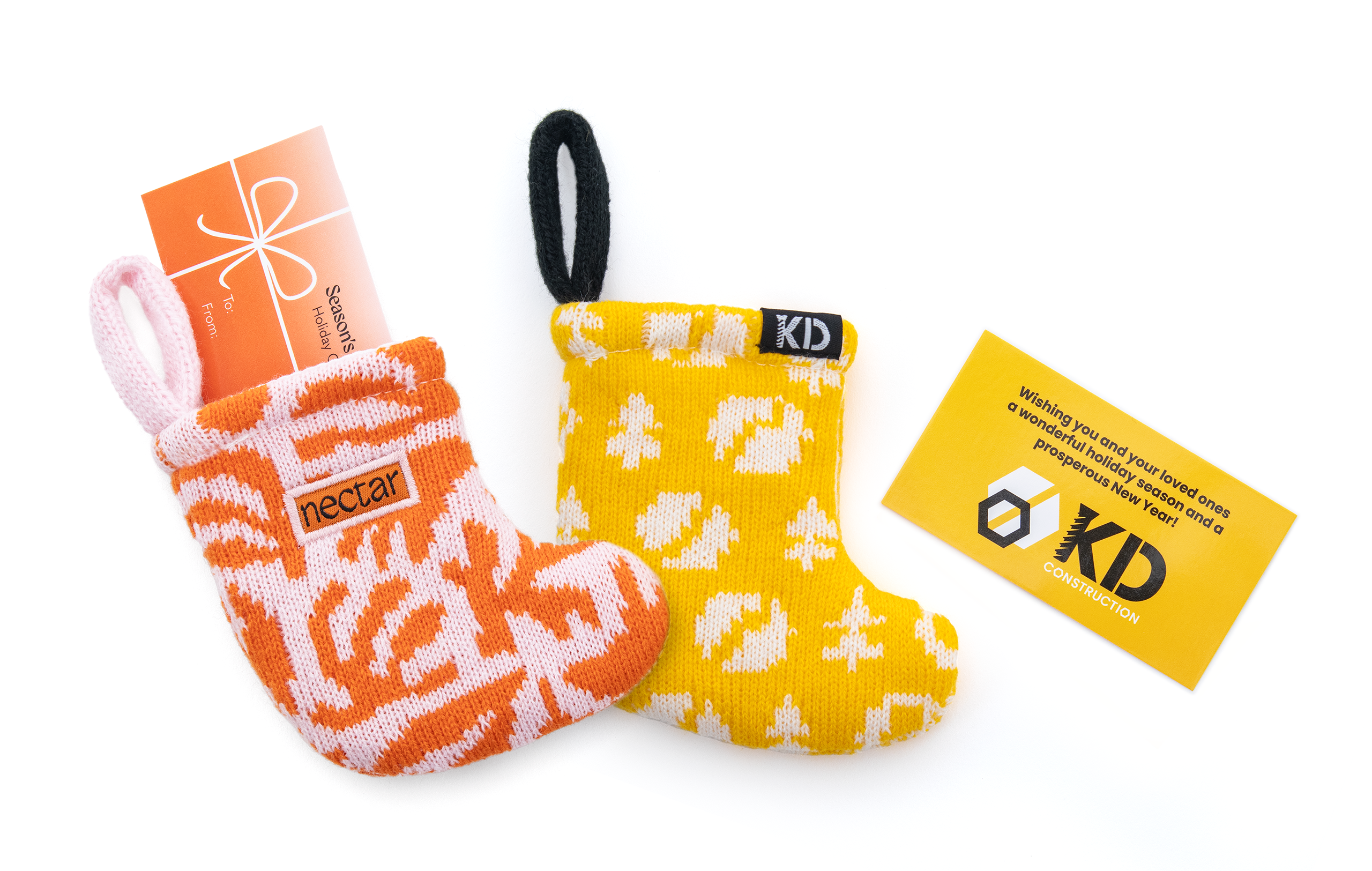 Mini Knit Holiday Stocking