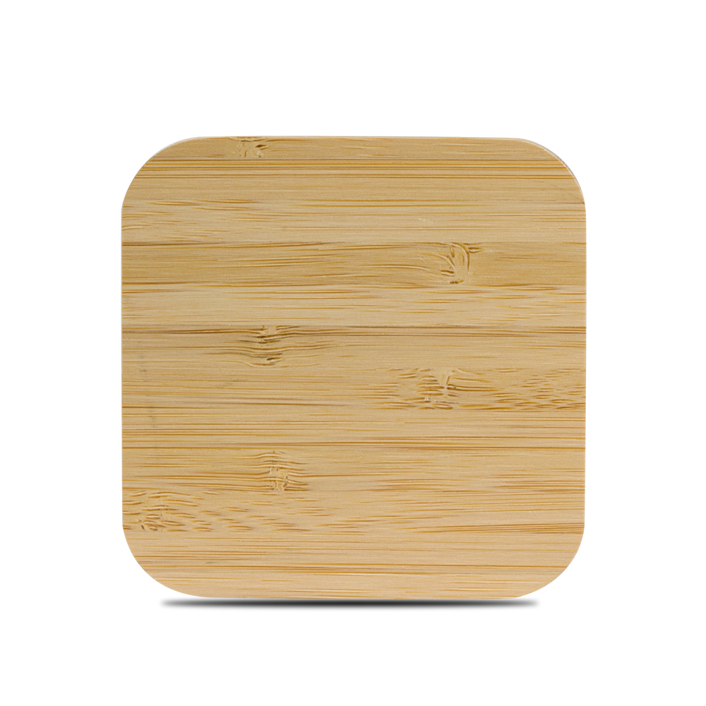 Eco-Friendly 15W Bamboo Wireless Charger 4