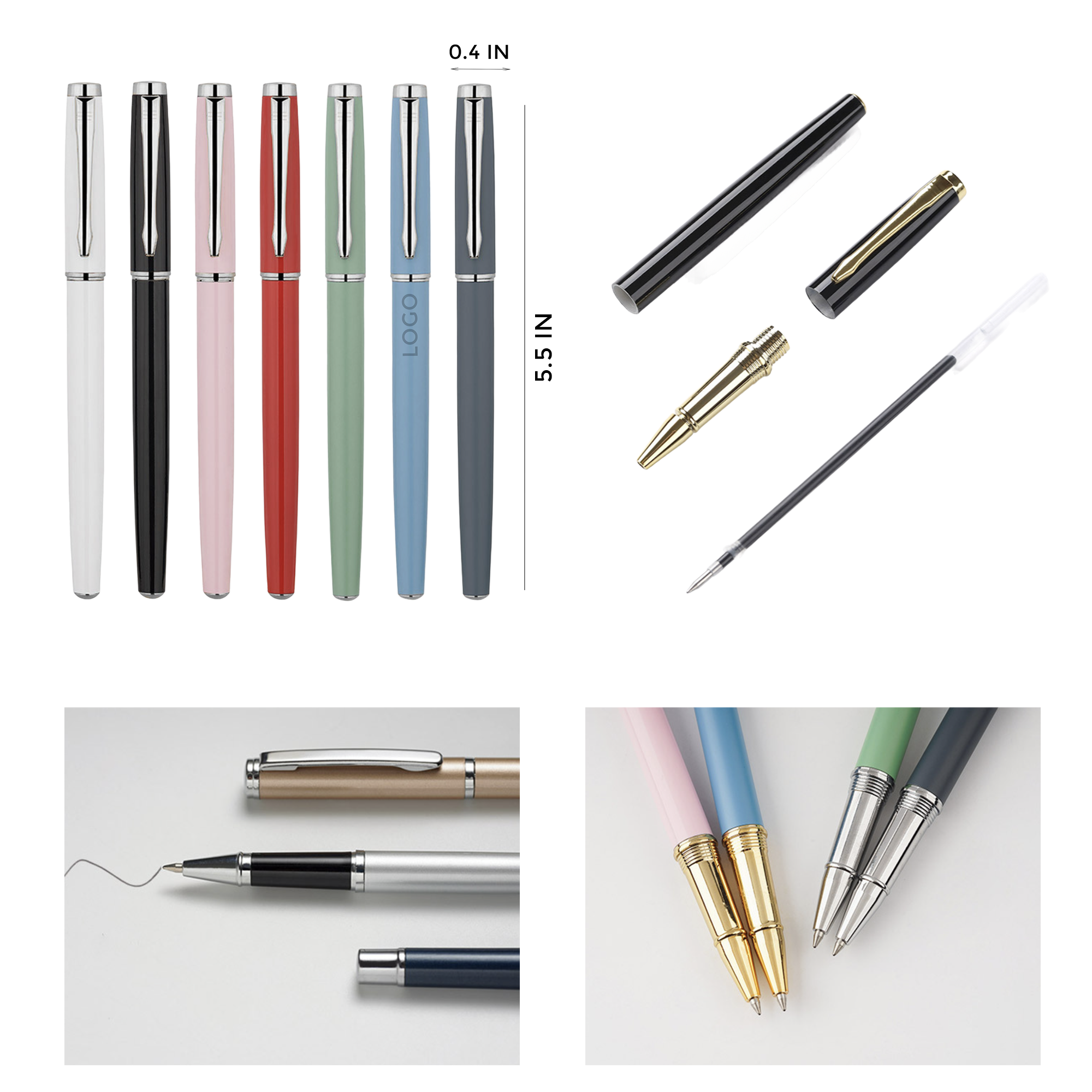 MOQ 10 PCS Versatile Metal Ballpoint Pen 2