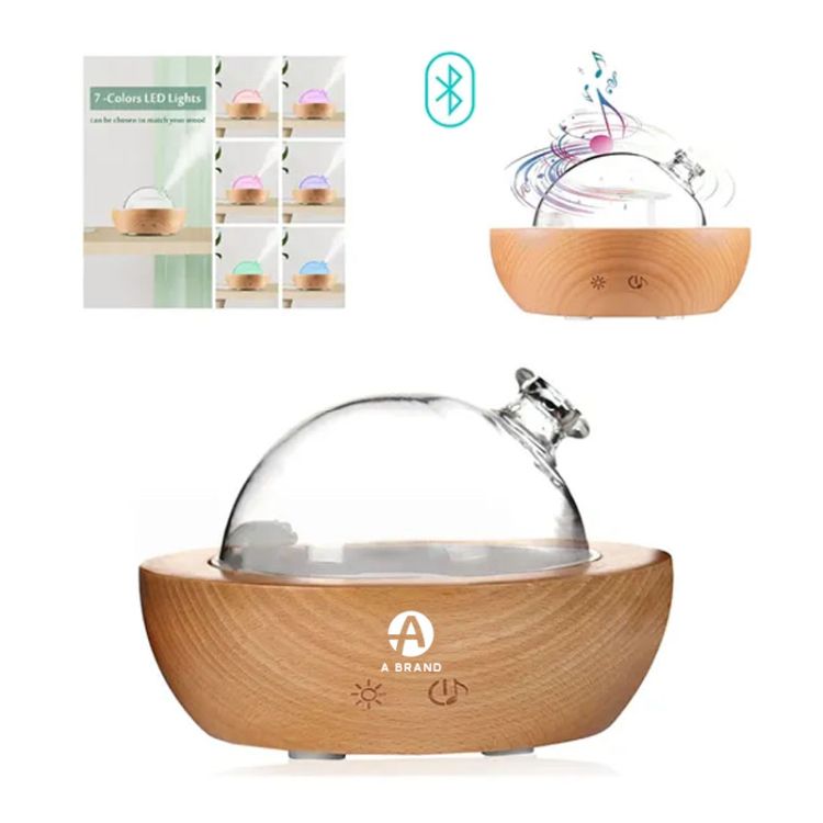 Oil Diffuser Air Humidifier With Bluetooth Speaker 3