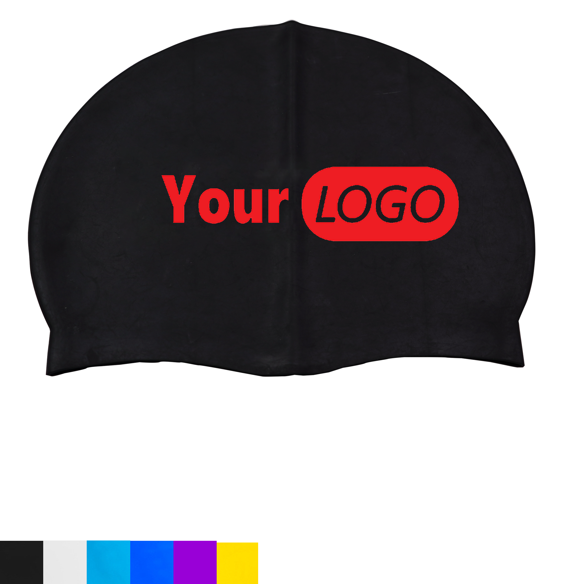 Comfortable Silicone Swim Cap