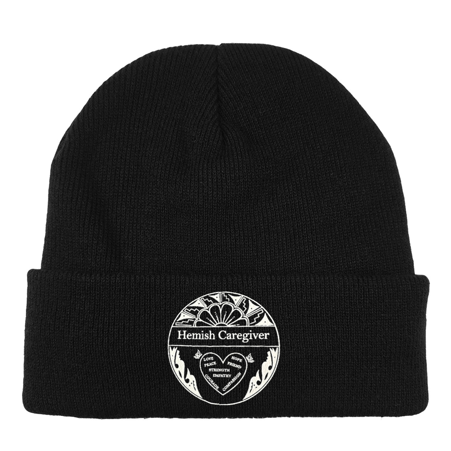 Rolled Sherpa Lined Knit Beanie Cap 2