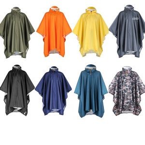 3 in 1 Lightweight Raincoat Riding Poncho 1