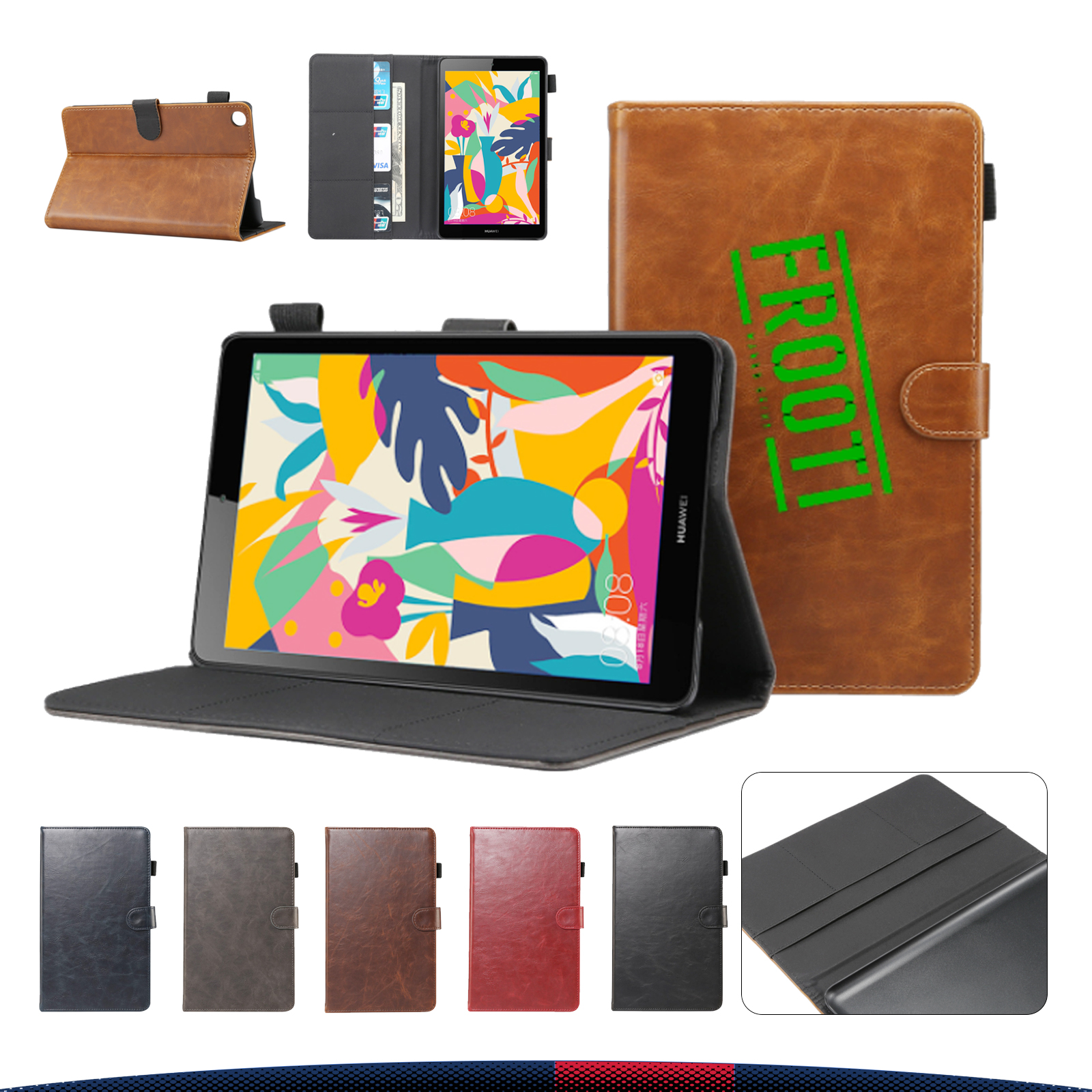 Vintage Leather Tablet Shell 6