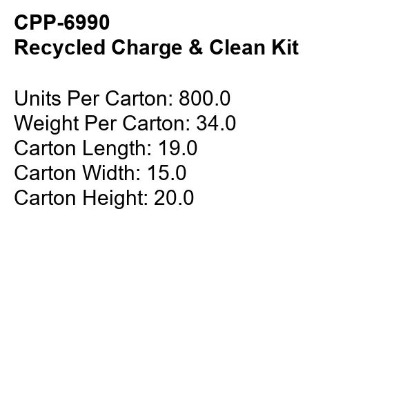Recycled Charge & Clean Kit 14
