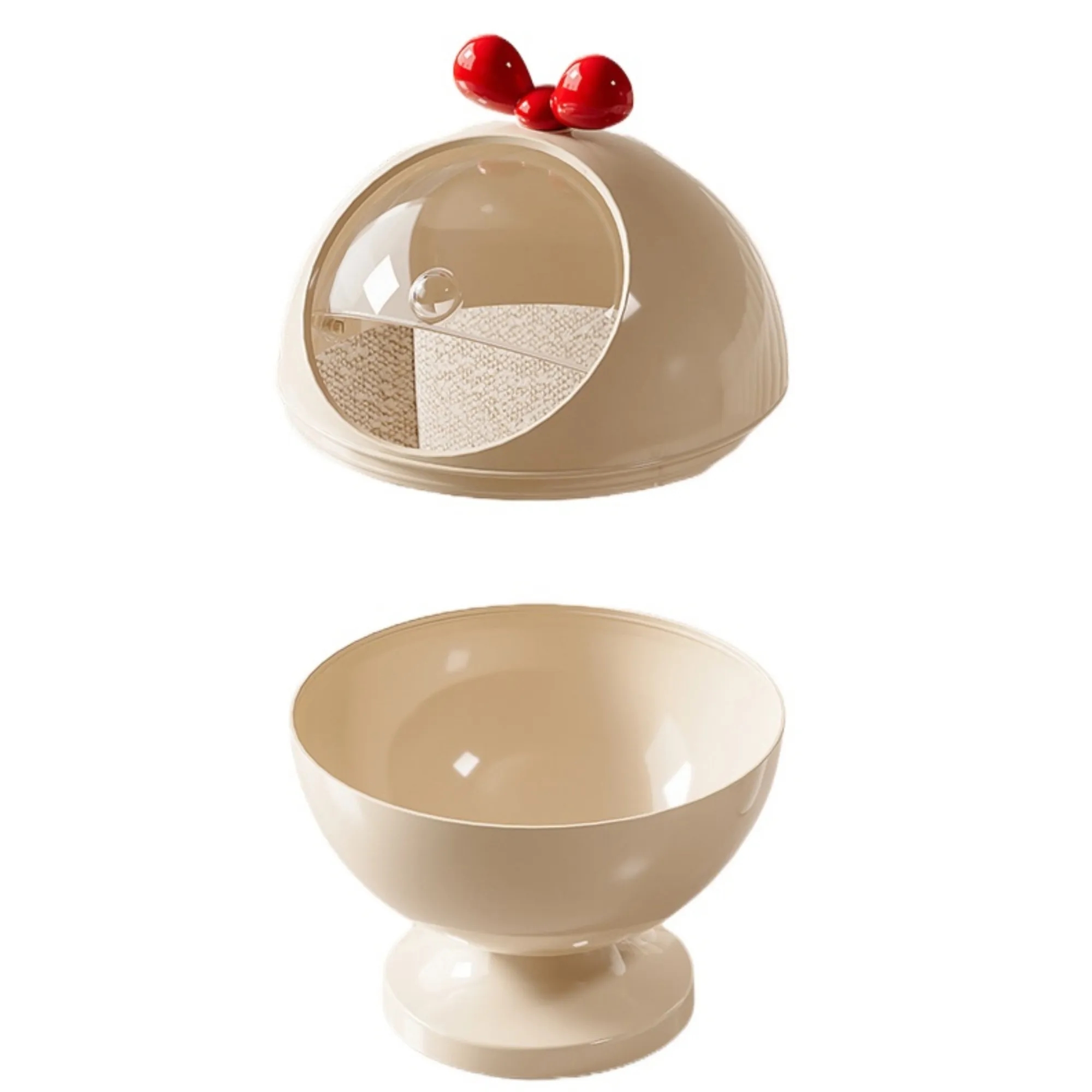 Round Storage Box Large Capacity Organizer Bin 2