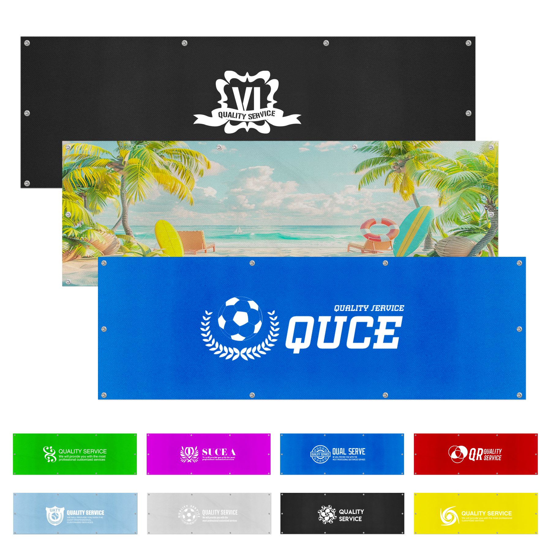 Customized 60'' x 41'' Vinyl Banner 8