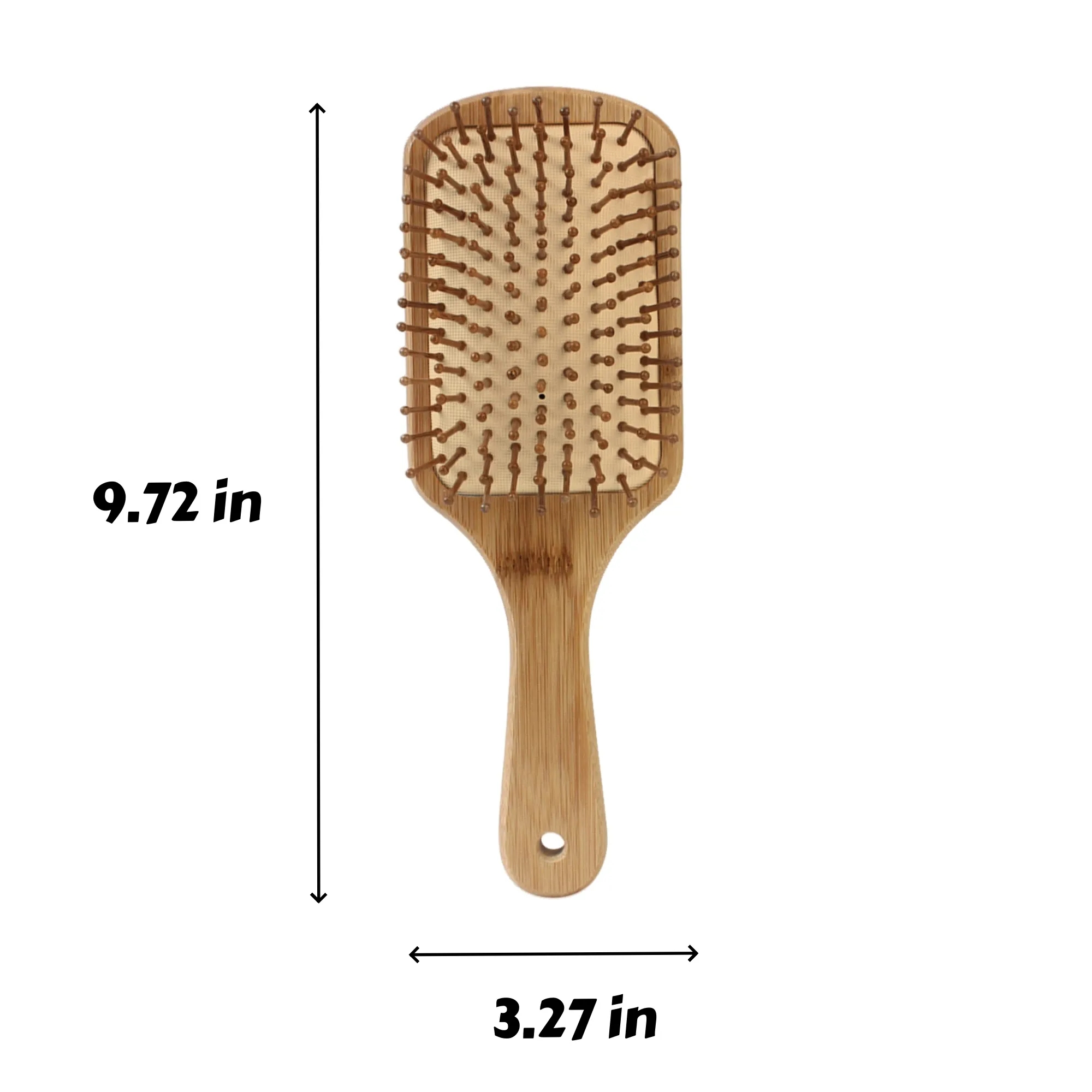 Bamboo Air Cushion Massage Hair Brush 3