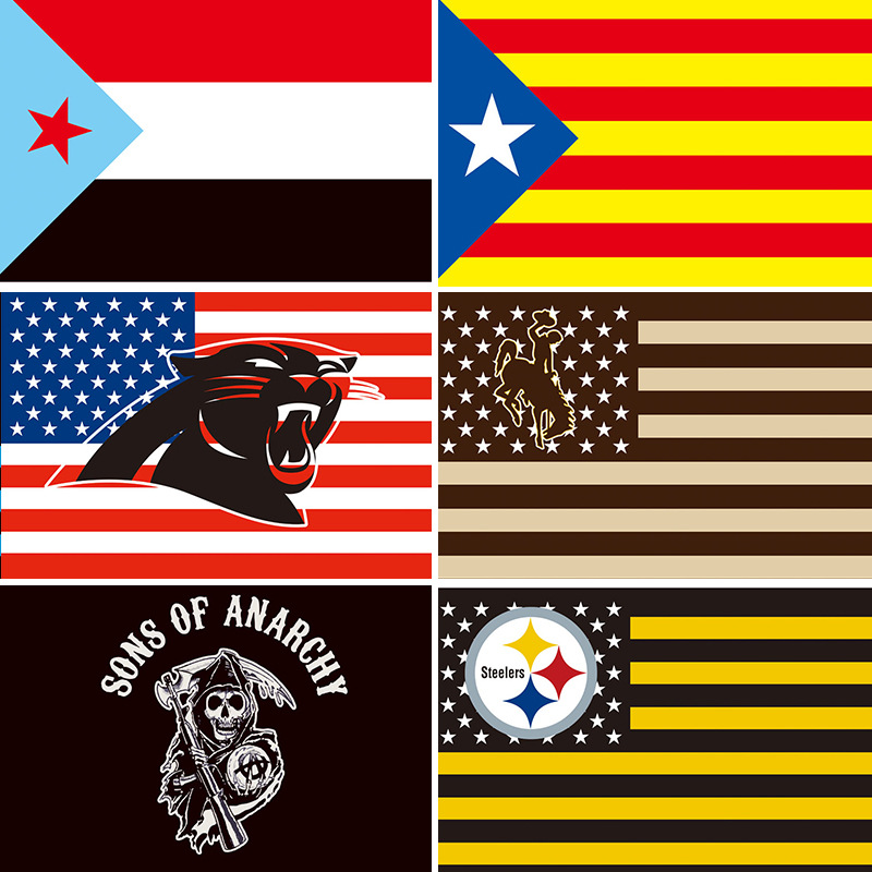 National Flag Stickers 1
