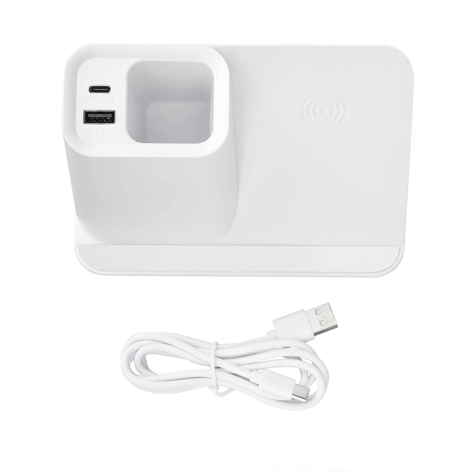 Multi-Function Wireless Charging Pen Holder 1