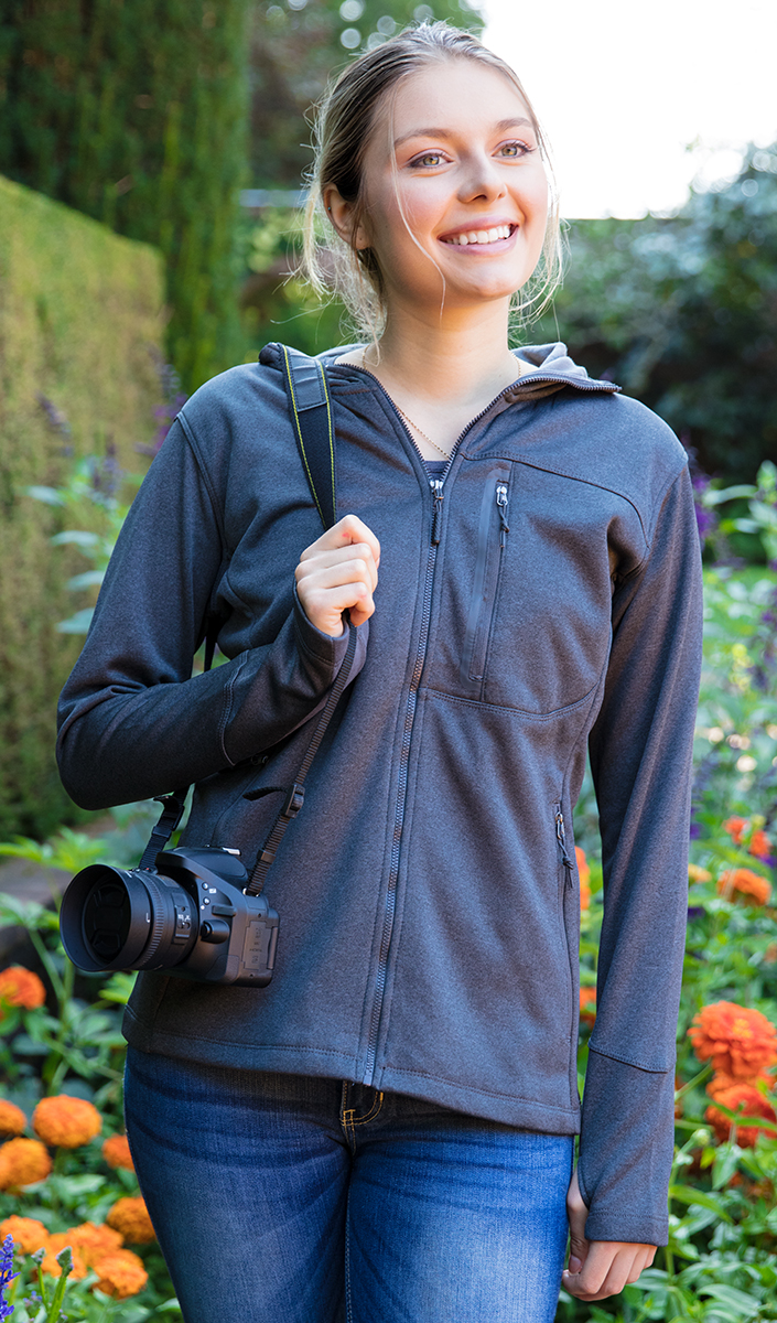 Ladies' Mesa Smooth-Face-Fleece Jacket 1
