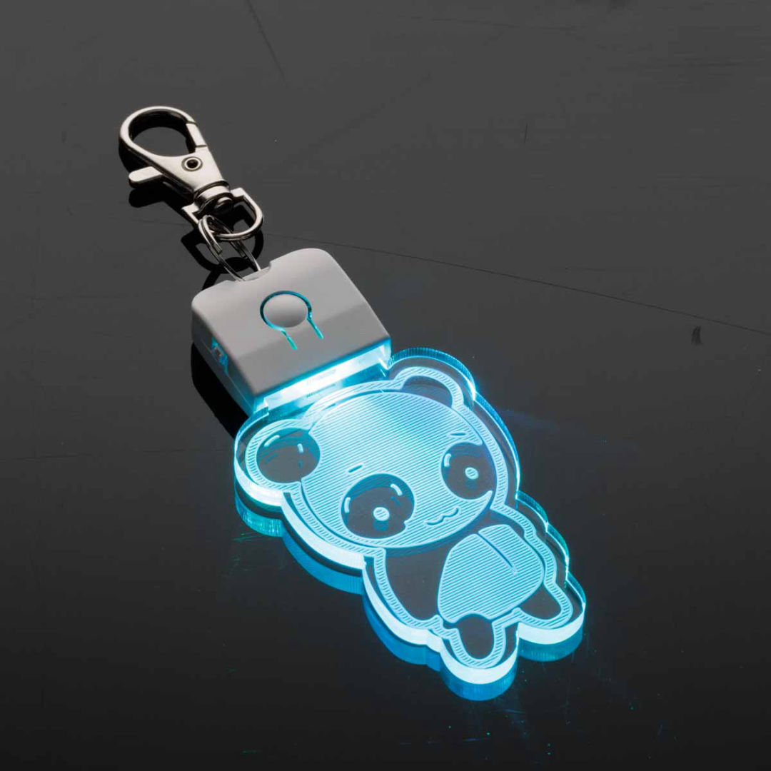 Acrylic Keychain - Custom Shapes with Zinc Alloy Clip 7