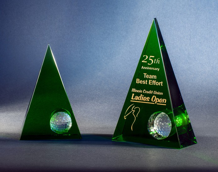 Designer Crystal Pyramid Lake Award 2