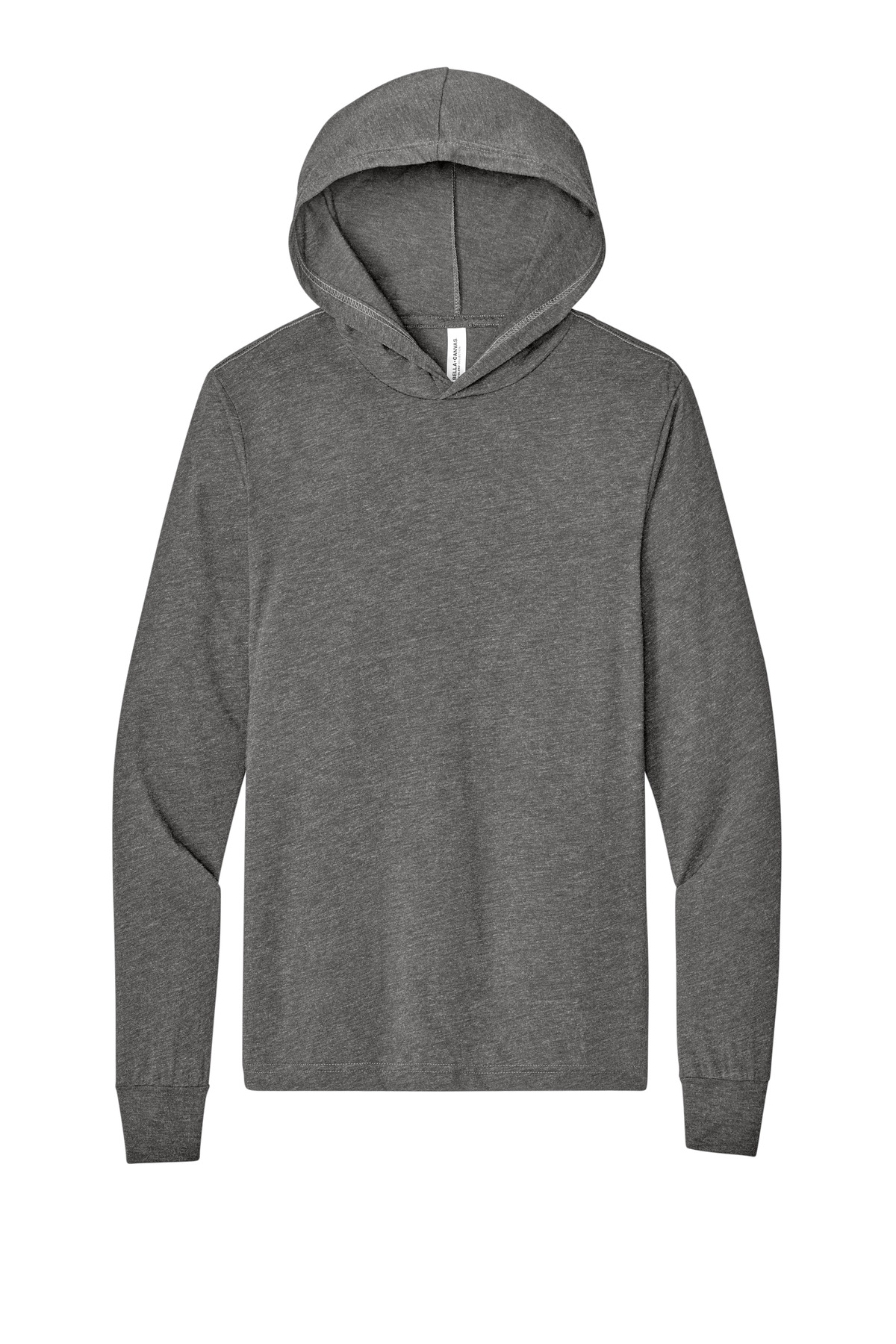 BELLA+CANVAS Unisex Jersey Long Sleeve Hoodie. BC3512 12