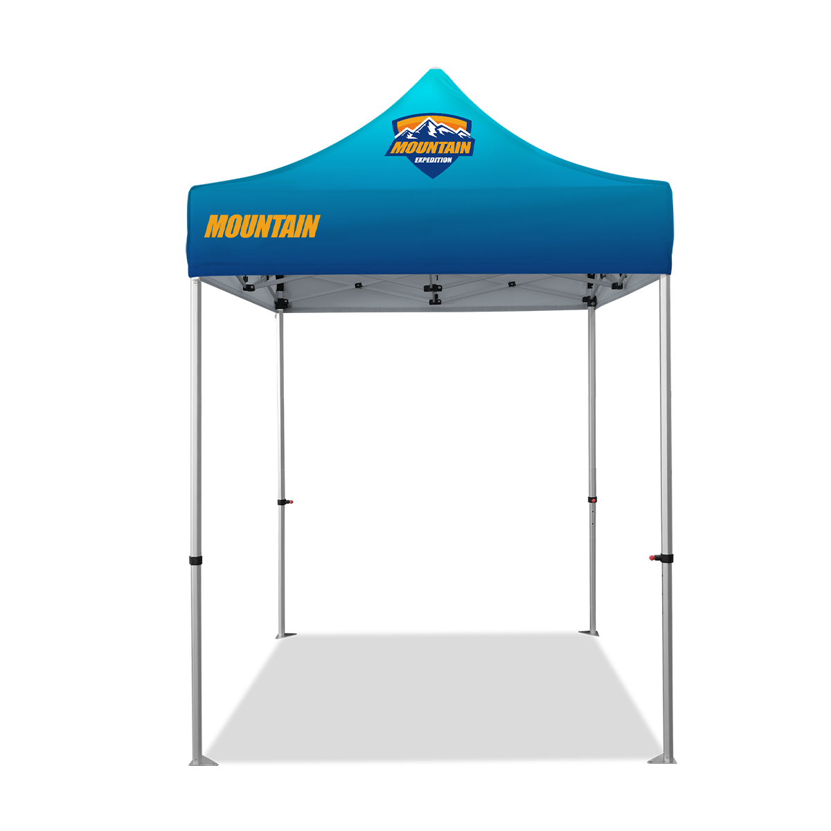 6.5'x6.5' Standard Hex Aluminum Frame Tent Kit 8