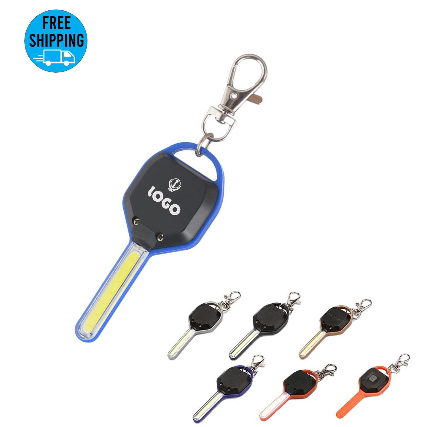 COB Keychain Pocket Torch Lamp 4