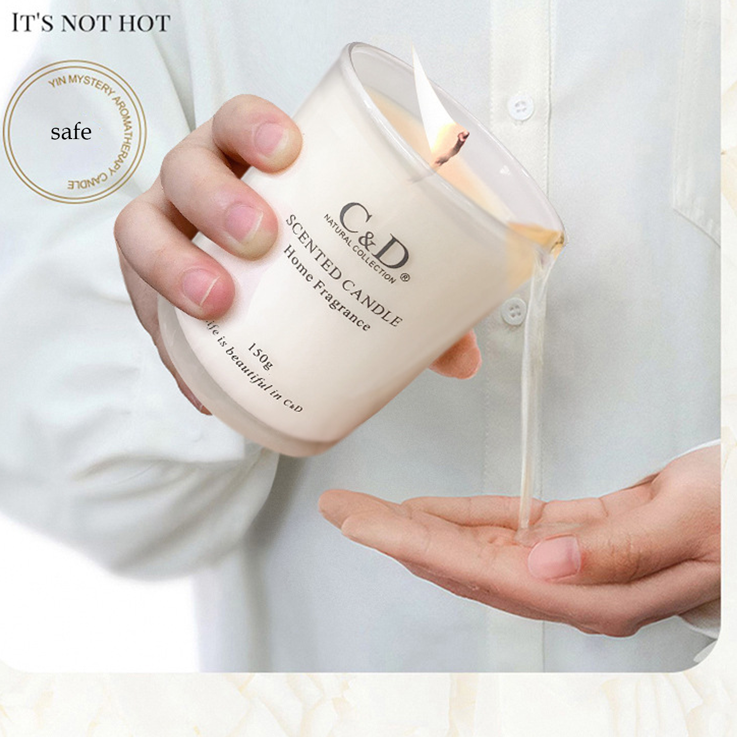 Scented glass candle 5