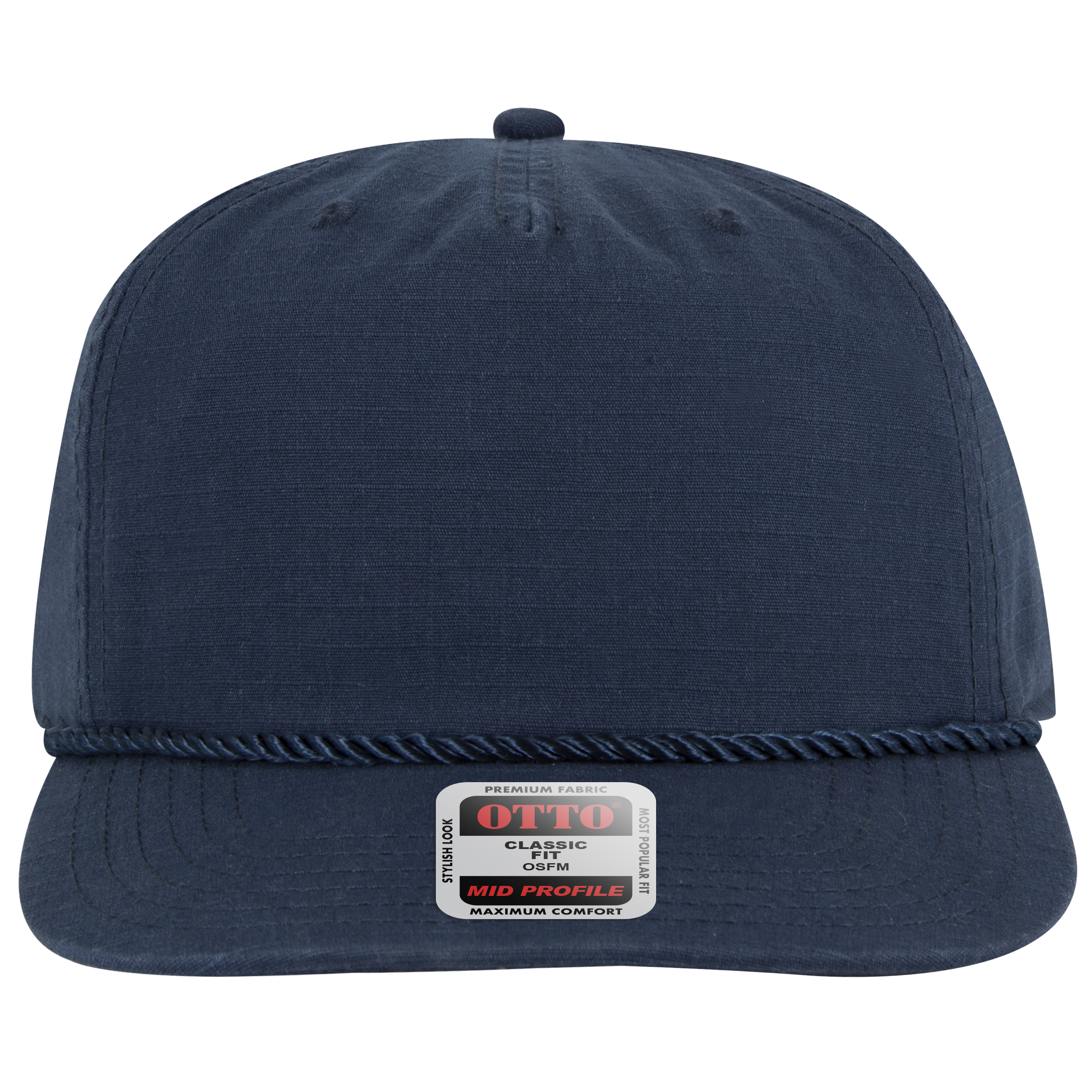 OTTO CAP® 5 Panel Mid Profile Baseball Hat 6