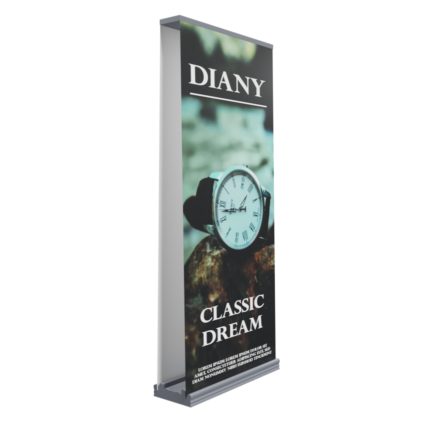 FRAME Classic Retractable Banner 33.5"x85" 2