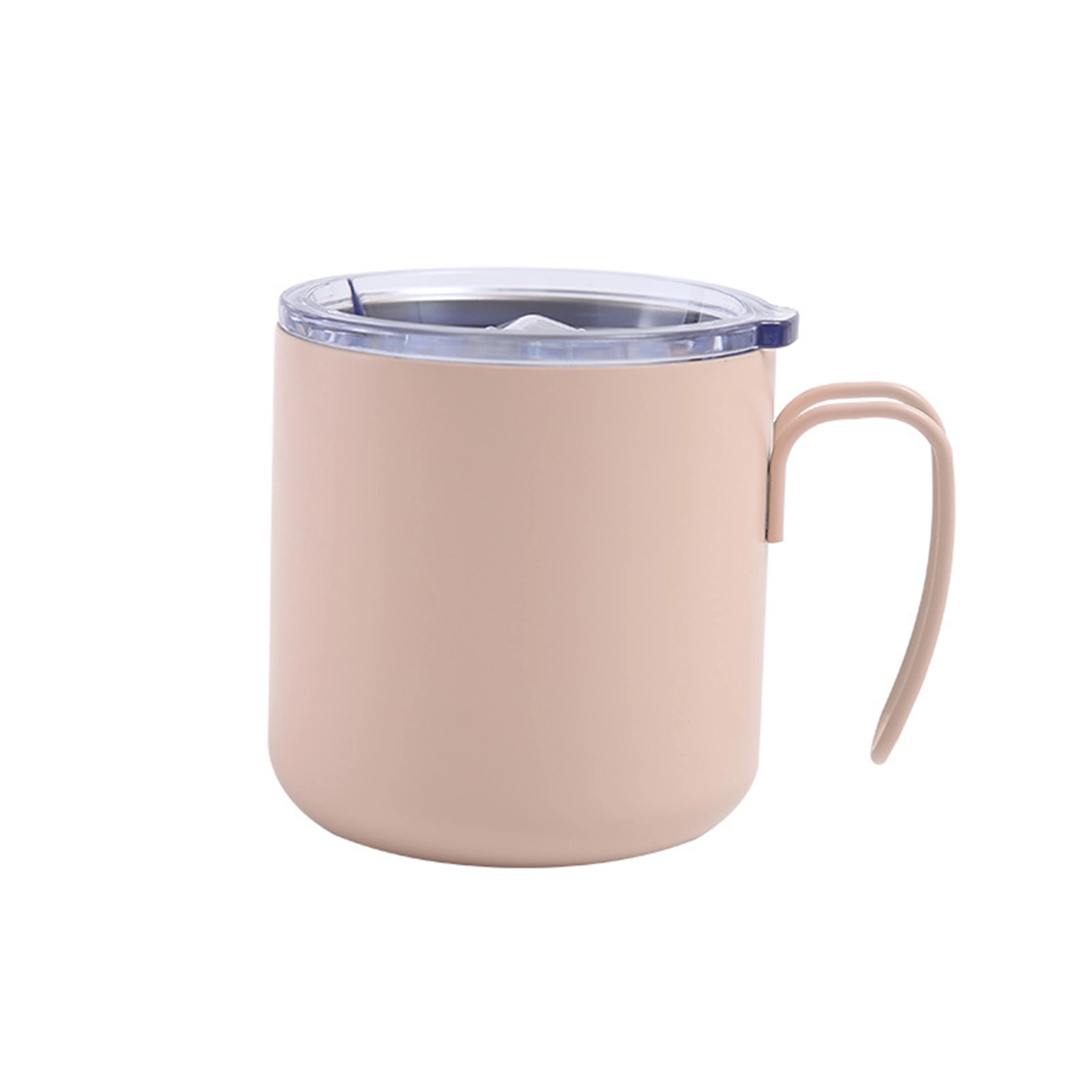 12 Oz. Stainless Steel Coffee Cup with Handle 6