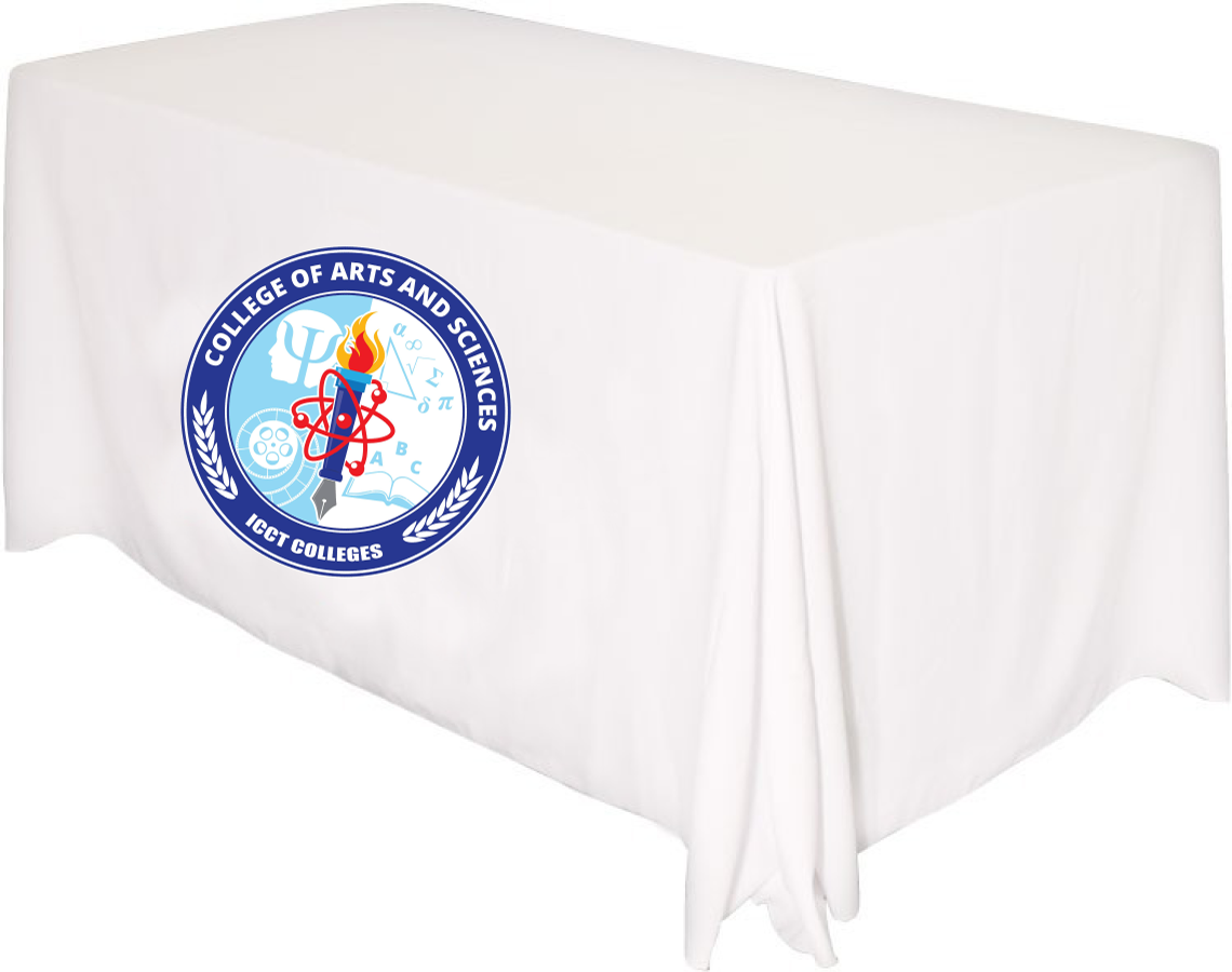 Draped 6 ft. Table Throw