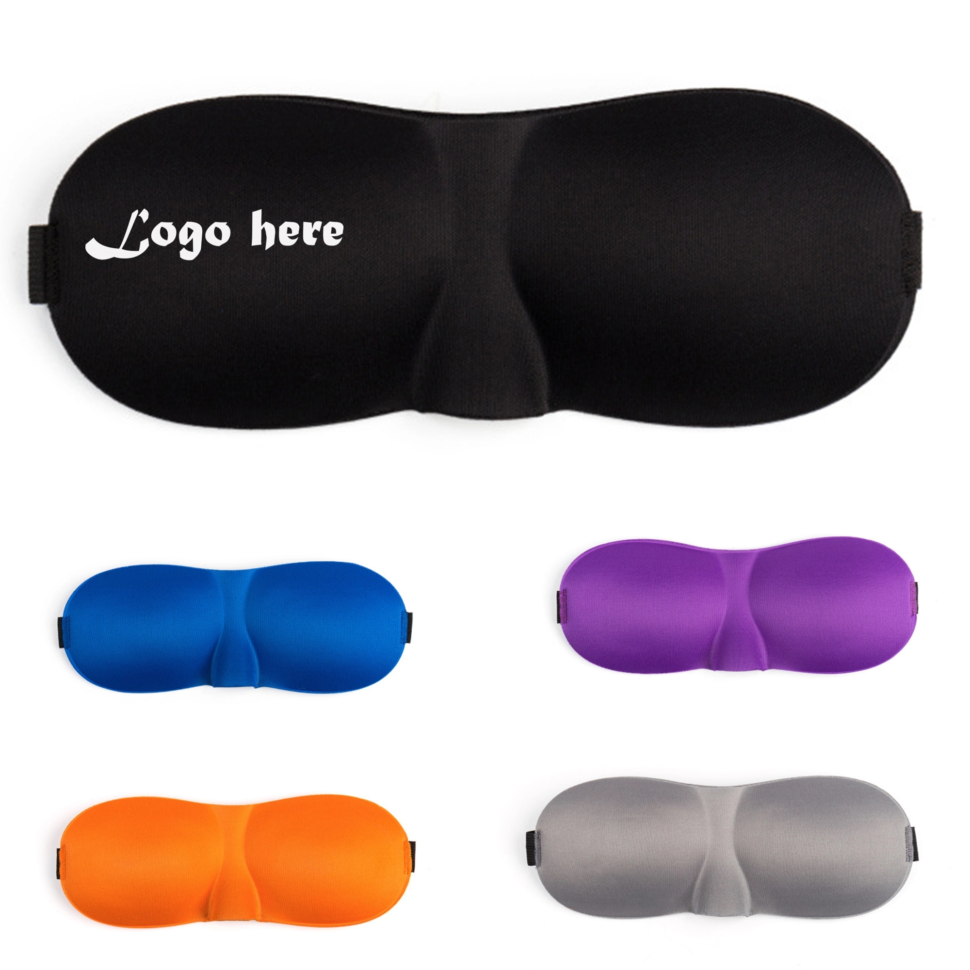 3D Contoured Shape Blindfold Mask