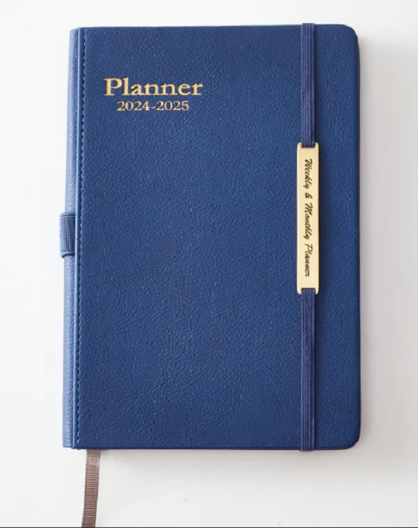 2025-2026 A5 Leather 18 Months Planner Notebook 7