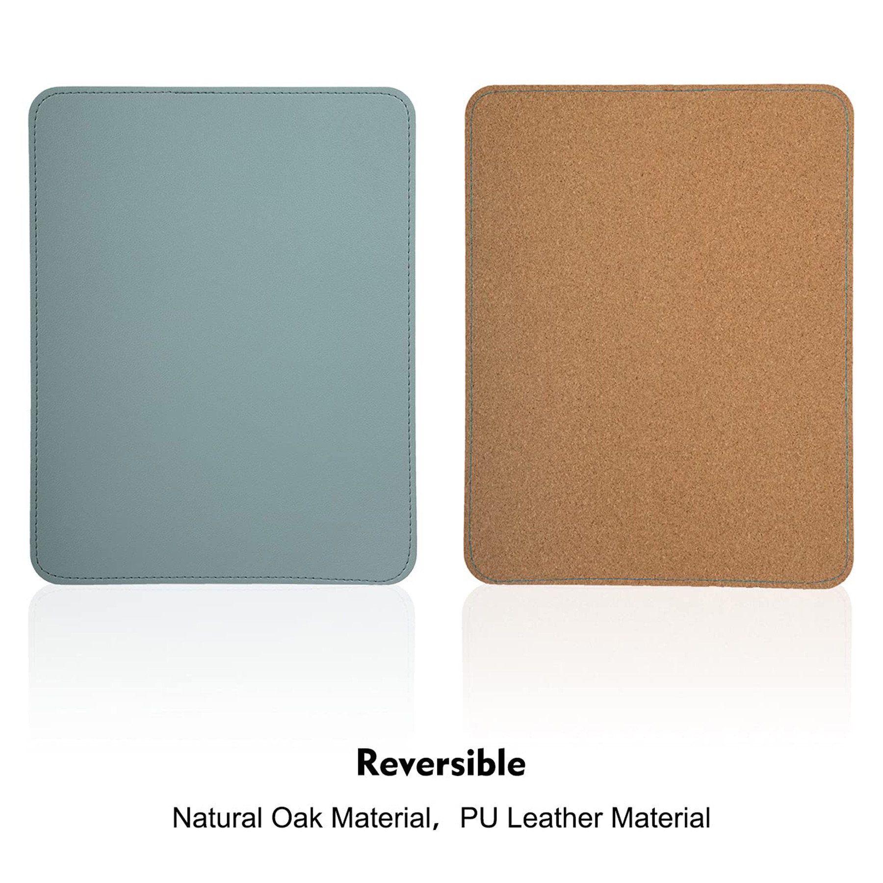 Leather Wood Mouse Pad 4