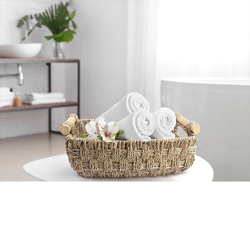 Storage Works Hand-Woven Small Wicker Baskets 2
