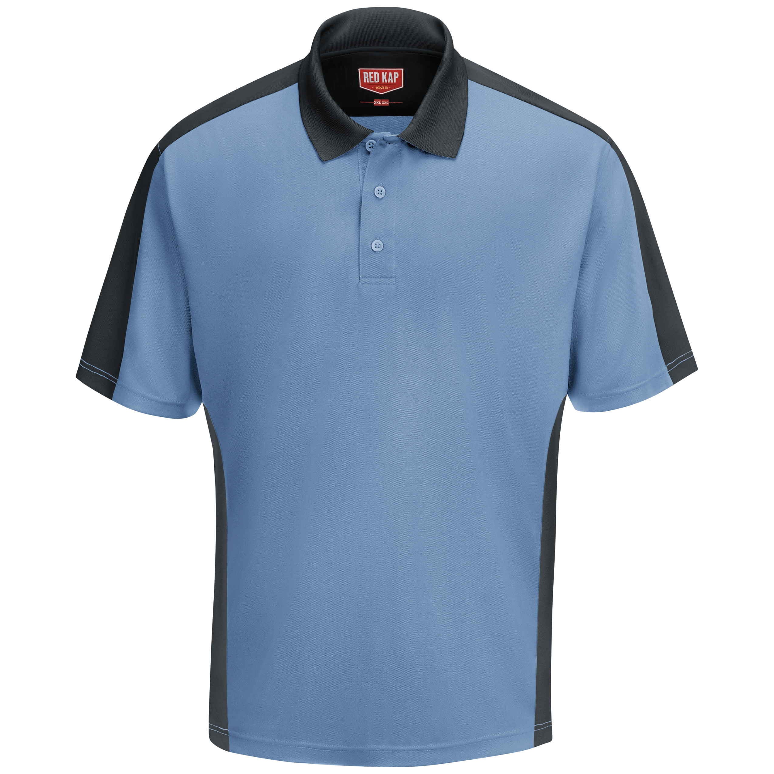 Red Kap® Men's Short Sleeve Performance Knit® Two-Tone Polo 5