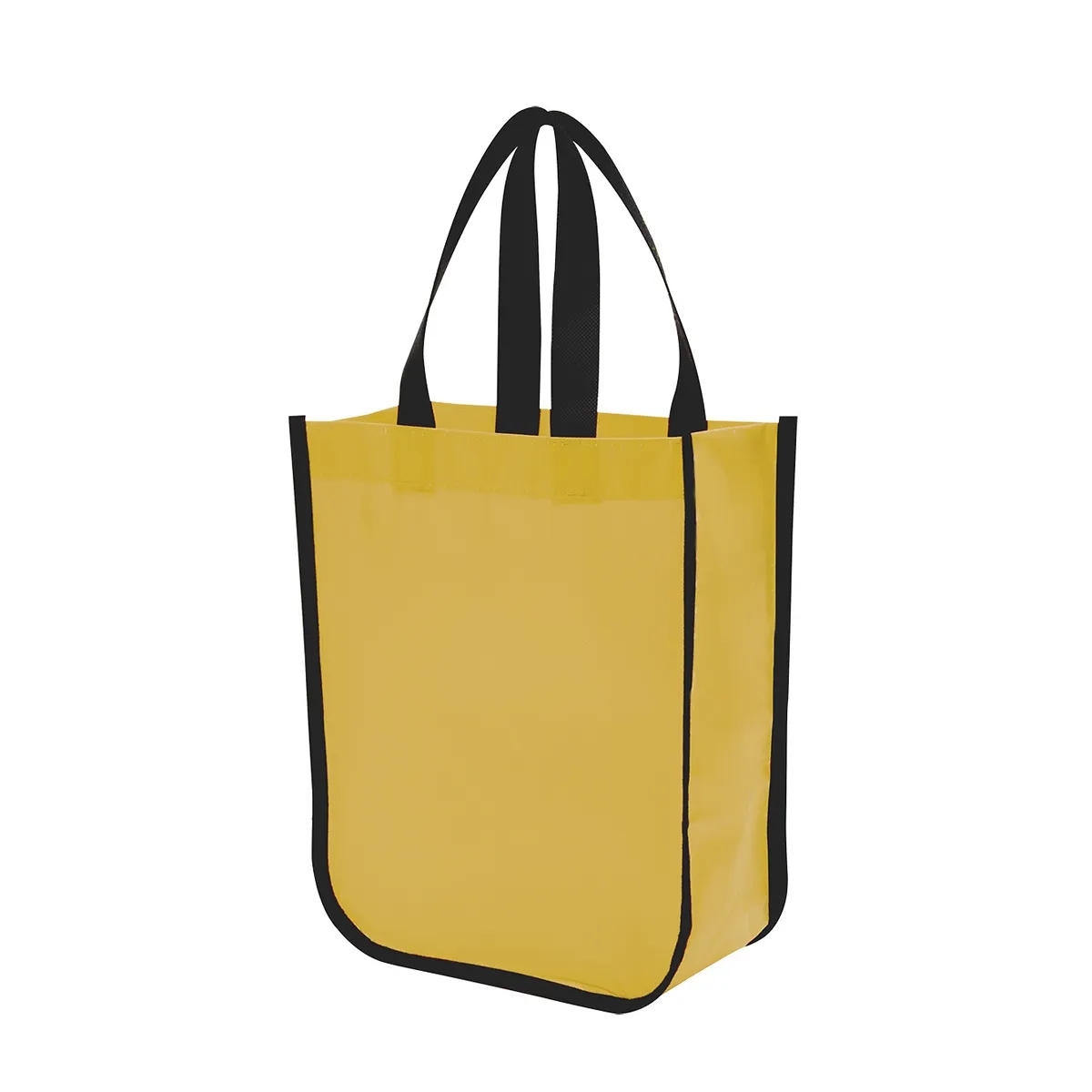 Round Bottom Covered Non-Woven Shopping Tote Bag 6