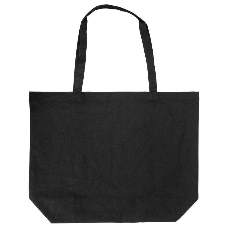 Black Jumbo Cotton Tote 4