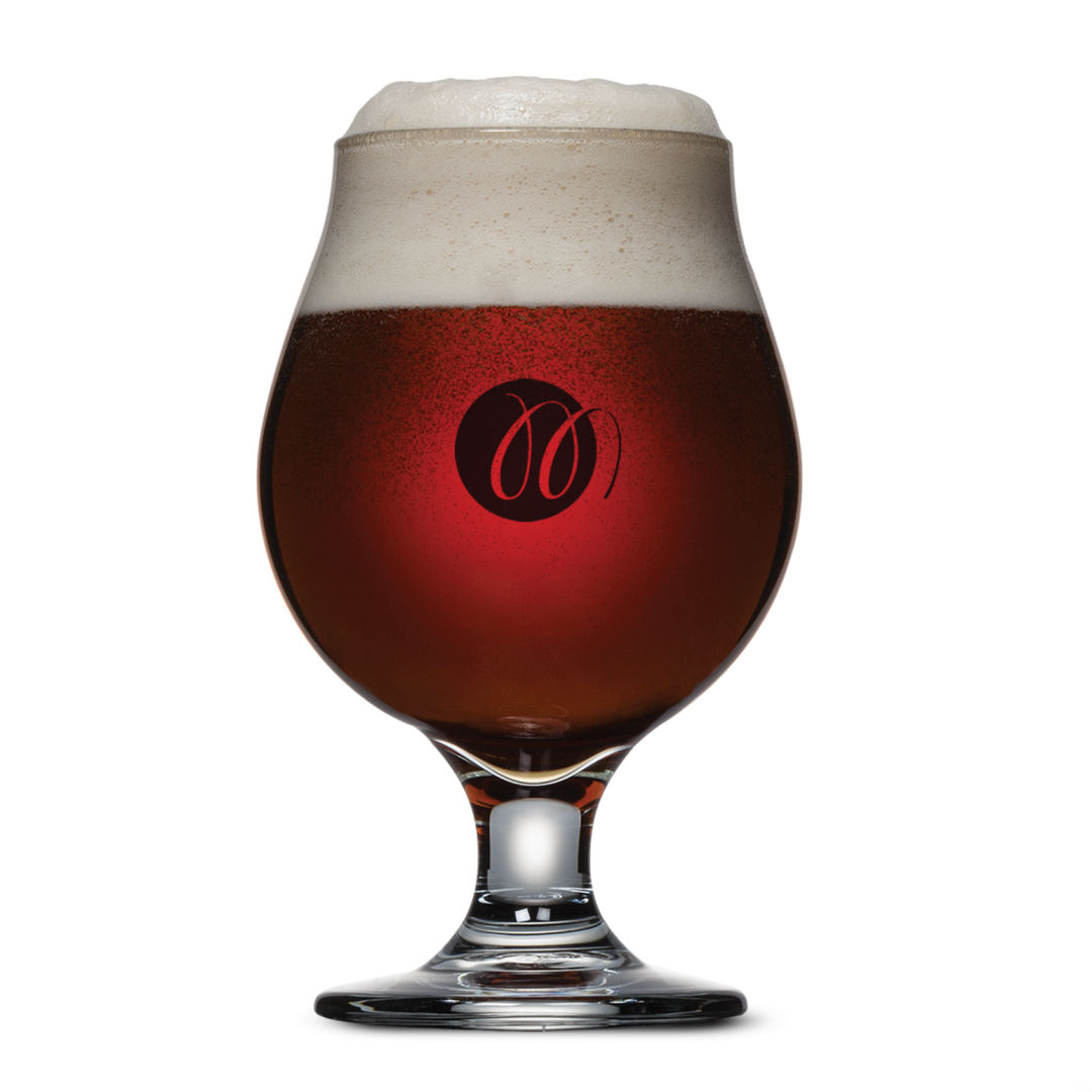 Belgian Beer Glass - Imprinted, custom glassware with logo imprint 7