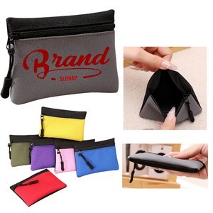 Zippered Coin Purse Wallet 17