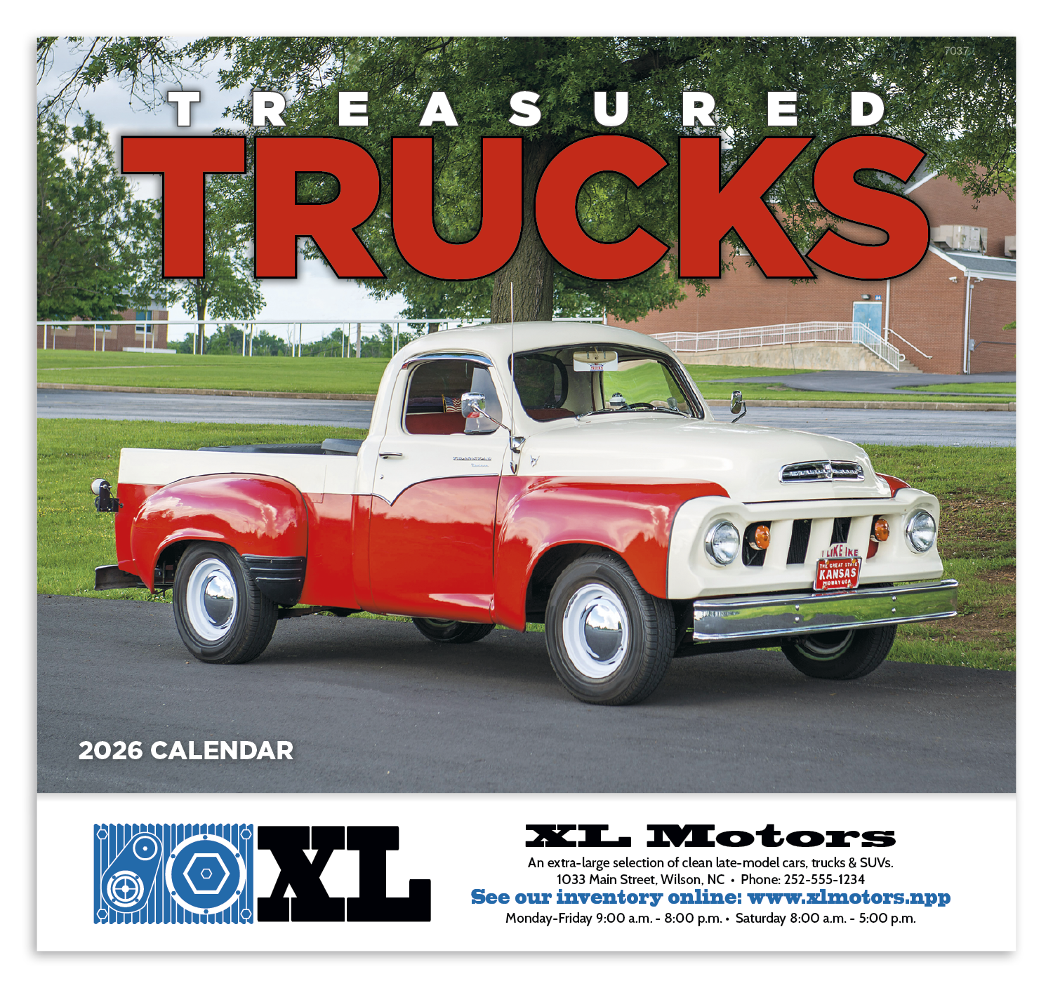 Good Value™ Treasured Trucks - Stapled Calendar 43