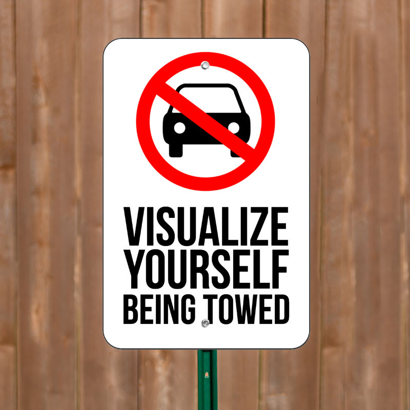 Custom Parking Signs 4