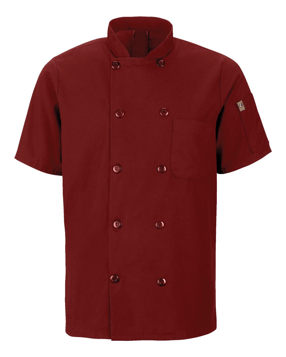 Mimix™ Short Sleeve Chef Coat with OilBlok - 046X 9