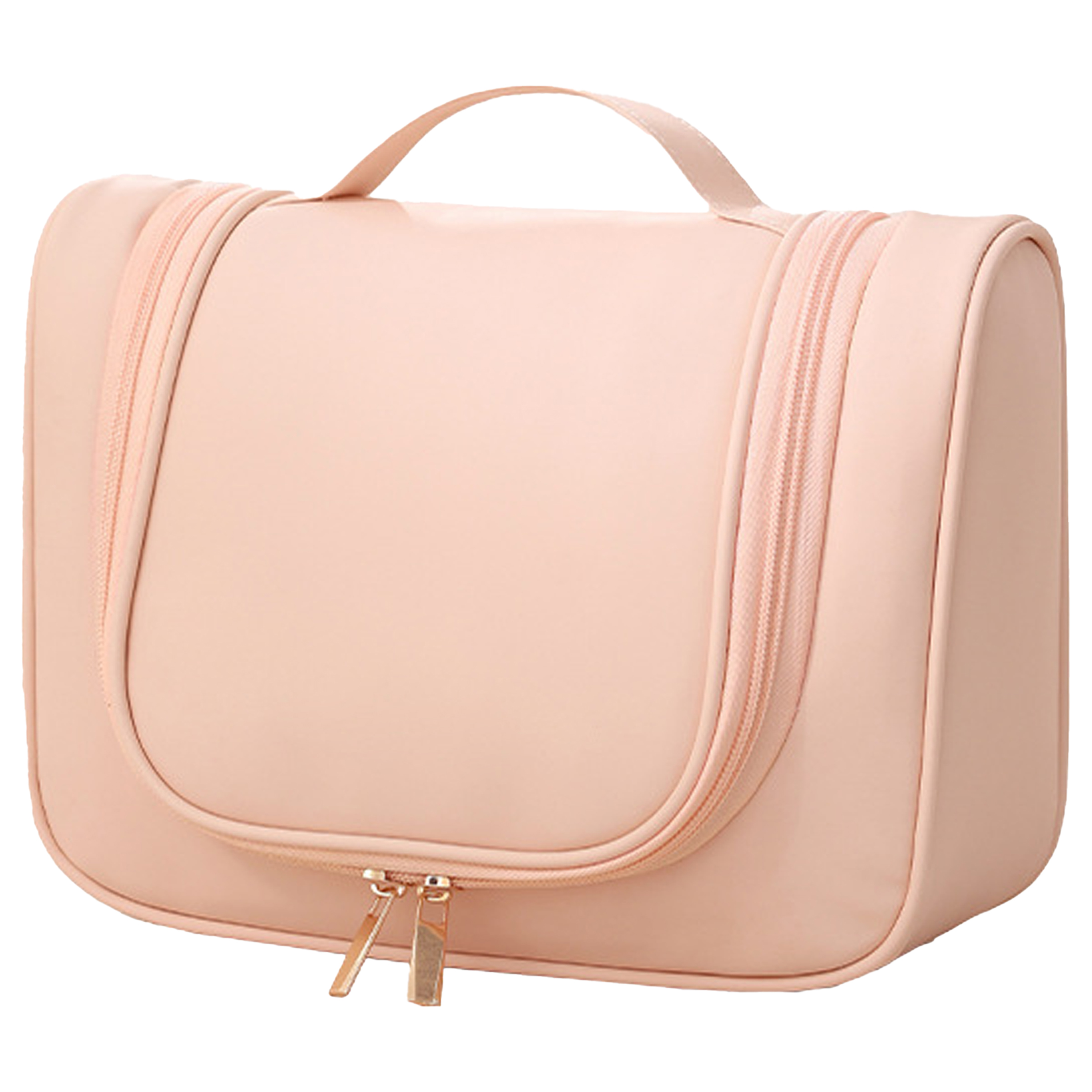 Leather Large Capacity Portable Toiletry And Makeup Bag 5
