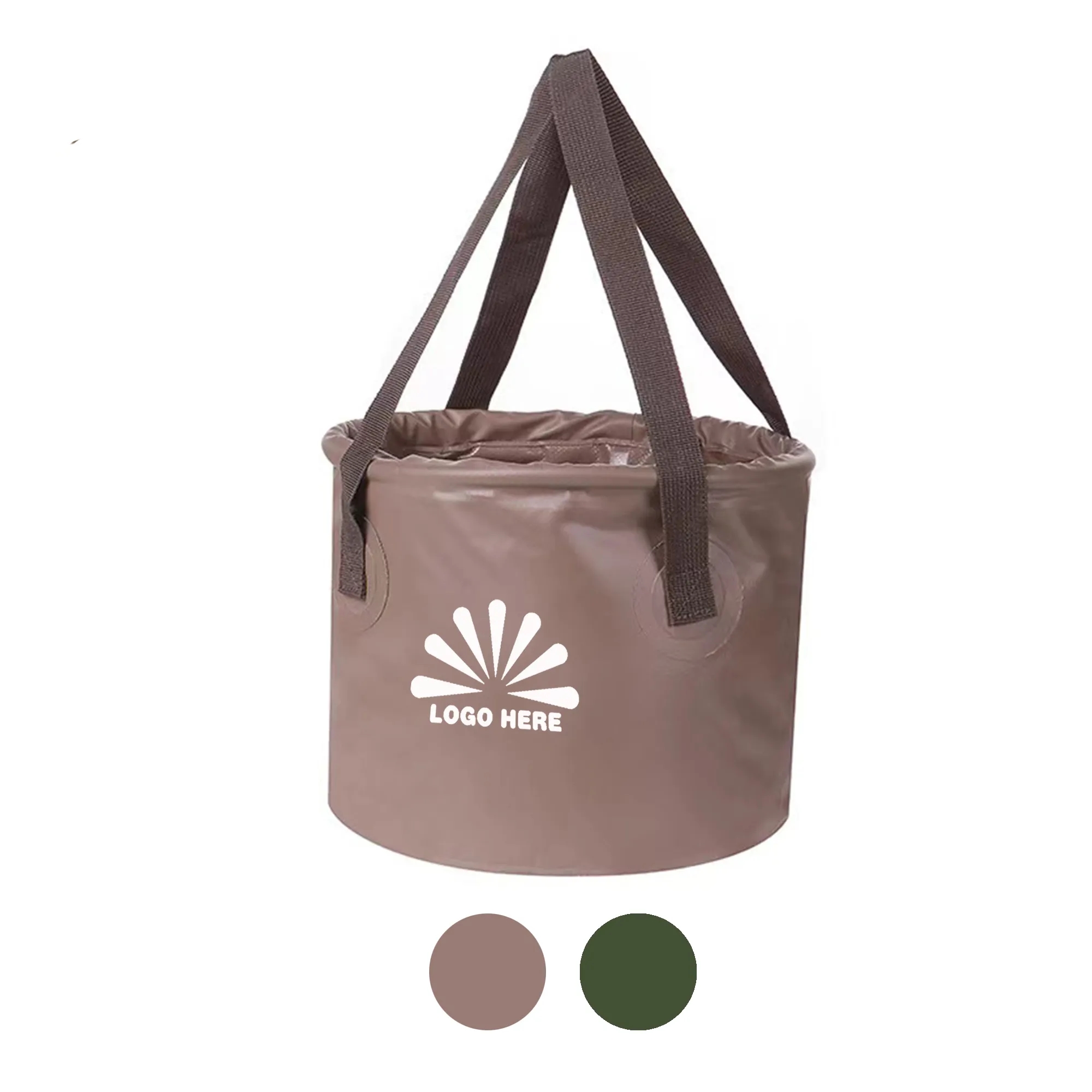20l Outdoor Portable Folding Bucket With Customizable Logo 1