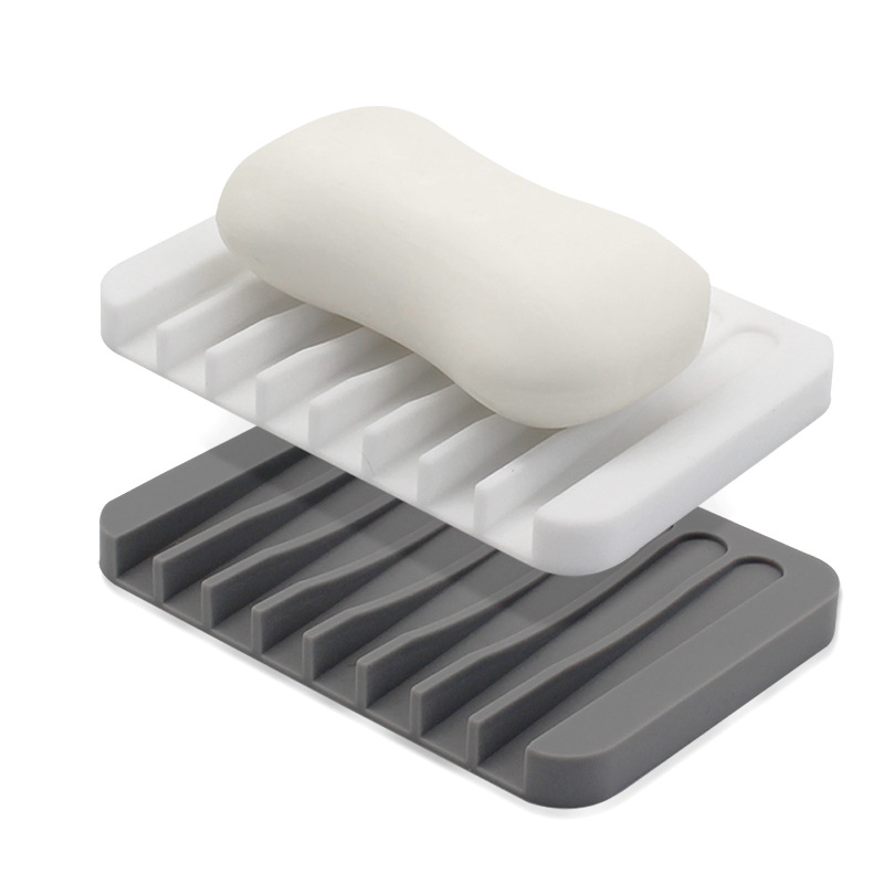 Pure Color Silicone Soap Dish 2