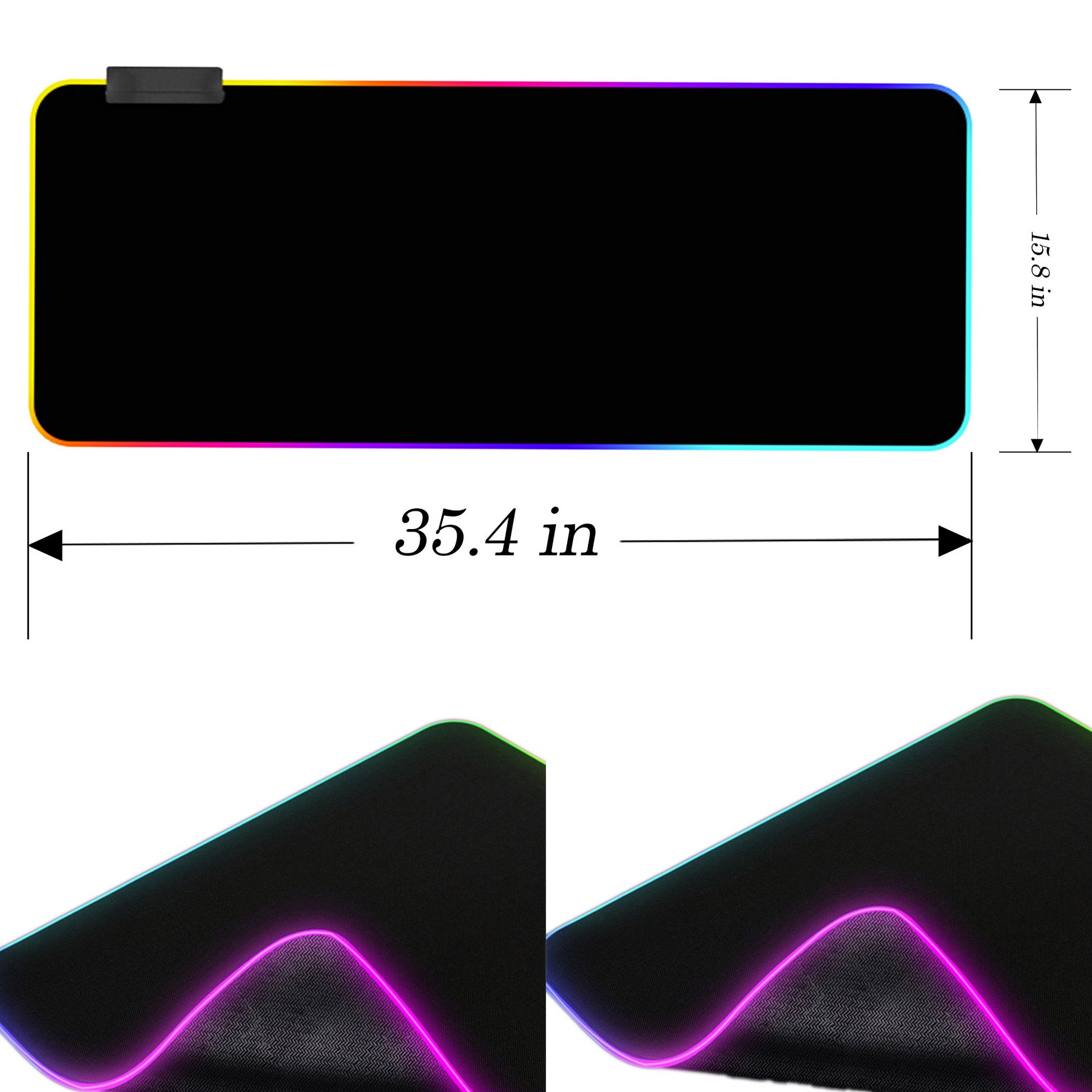 RGB Mousepad Led Mouse Pad 3