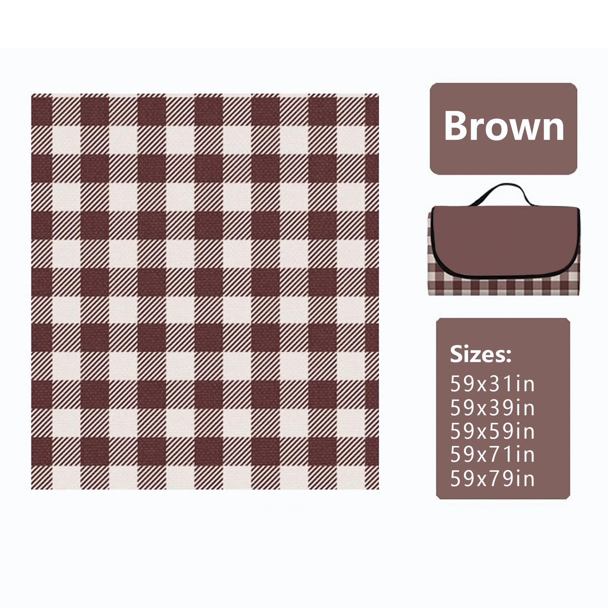 Waterproof Foldable Picnic Blanket Mat 2